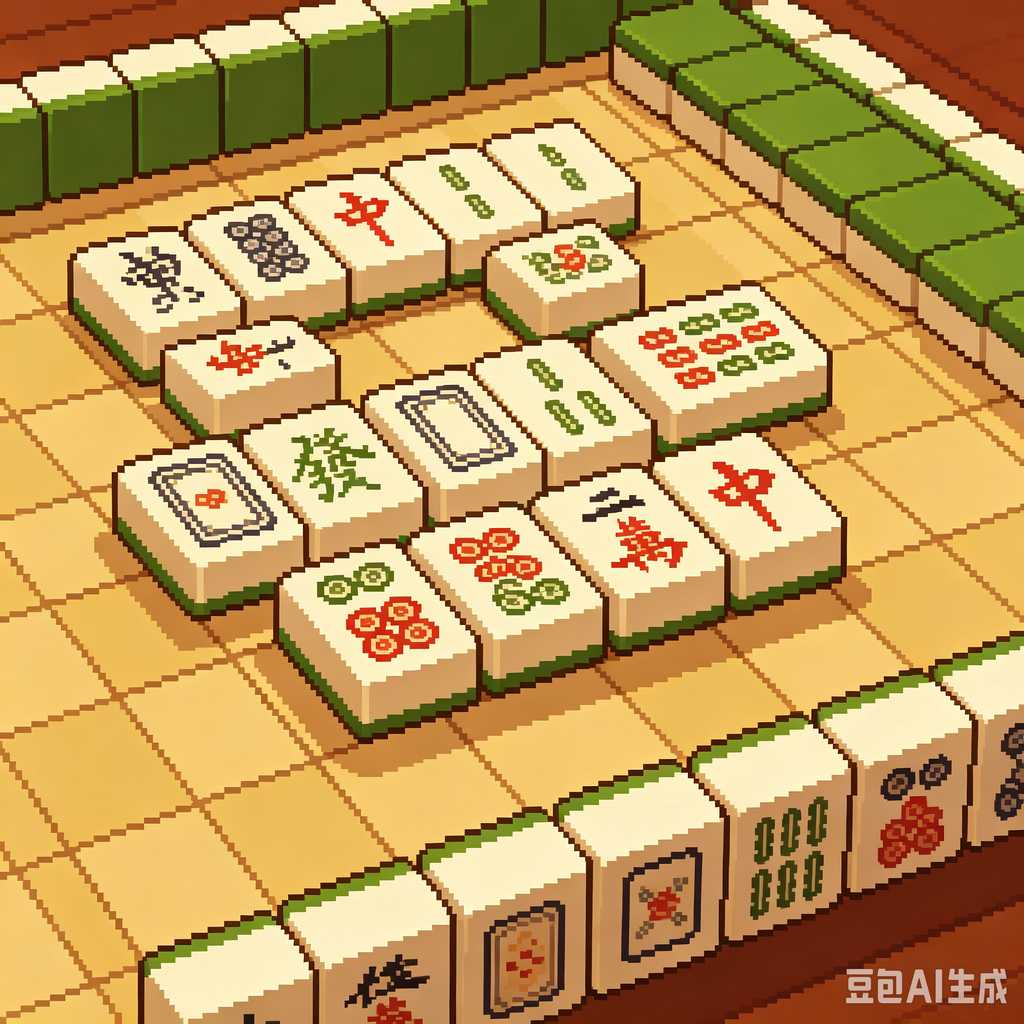 elderly usable mahjong set