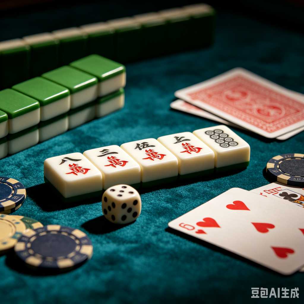 custom logo printed mahjong tiles